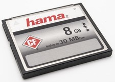 Hama CF Card 8GB CompactFlash Memory Card