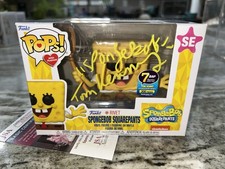 Tom Kenny Signed Spongebob Squarepants Funko Pop 7BAP Signature Series JSA