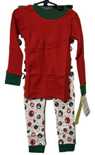 New Jammies Boys' Holiday Snuggly Pajama Set Size 6