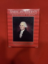 VINTAGE 1996 AMERICAN PRESIDENTS KNOWLEDGE PHOTO CARDS SMITHSONIAN INSTITUTE New