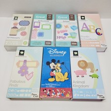 CRICUT Variety Shapes Cartridge Lot of 7 Different Designs Link Status Unknown