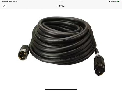100 Ft. 6/3 and 8/1 SEOW 50-Amp (California Standard) Power Distribution Heavy-D