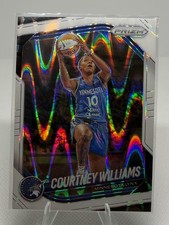 2025 Panini Prizm WNBA Courtney Williams and Natisha Hiedeman White Seismic Set