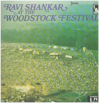 Ravi Shankar At The Woodstock Festival Liberty Vinyl LP