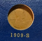 1909 -40s Lincoln Wheat Cent collection no S-VDB 22 Pl Bookshelf coin album 88pc