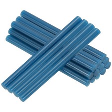 4x0.27 Inch Hot Glue Sticks, 16 Pcs Hot Glue Gun Sticks, Blue