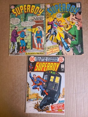 Superboy 3 Book Lot #113 149 188 DC Comics Reader Filler