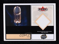 2004 Fleer Special Edition Opening Day Game-Used Base Bud Selig 2po