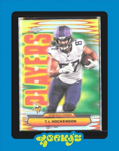 2025 Topps Chrome T.J. Hockenson Base (RAW)