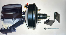 1960 - 66 Chevy Gmc Truck 9 Power Brake Booster Conversion Kit Disc Disc Black