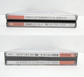 MOBILE SUIT GUNDAM E.F.F VS ZEON and DX Dreamcast Sega Japan Import F/S