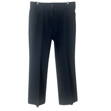 J Jill Pants Womens 12 Dark Wash Chambray Stretch