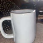 "#Mom Life" Rae Dunn Ceramic Mug Artisian Collection By Magenta Light Blue — photo 3