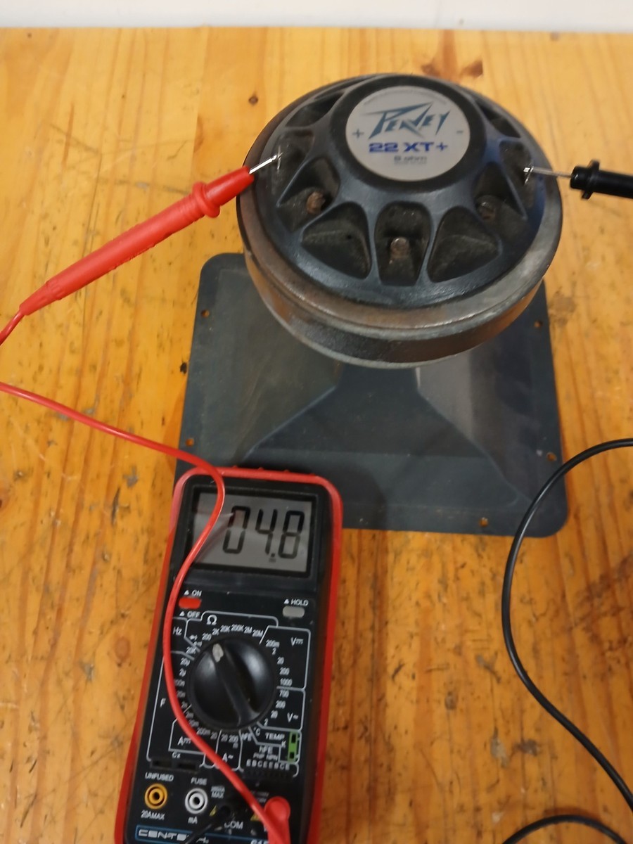 Peavey 22 xt + Tweeter Driver Used 8 ohm Nice | eBay