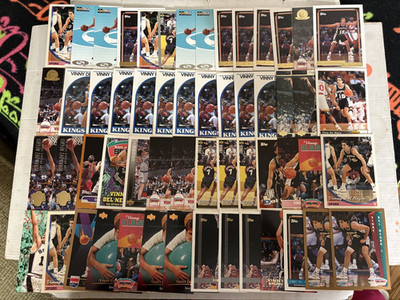 (105) Vinny Del Negro Basketball Cards RCS Inserts Parallels Lot Collection
