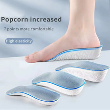 Shoe Insoles Inserts Pad Invisible Height Increase Heel Lift Taller Men Women US