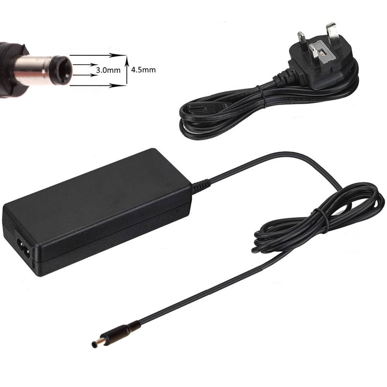 Asus Compatible 19V 4.74A Laptop Charger with 4.5mm x 3.0mm Tip
