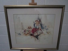 Lovely Large Gordon King Girls  Print