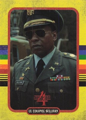 2023 Zerocool Stranger Things Season 4 Yellow Lt. Colonel Sullivan #24