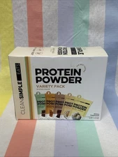Whey Protein Powder, Variety Pack, Naturally Sweetened Flavors, 100% Grass Fed