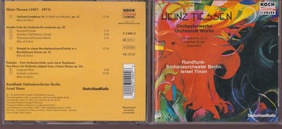 CD Tiessen Heinz - Orchesterwerke Symphony No. 2 / Hamlet Suite / Salambo 2000