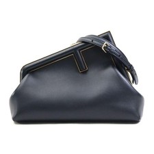 FENDI Bag: First Small 8BP129 ABVE Black W24H17D9cm w/o accessories;