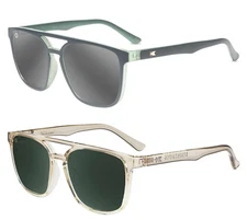 Knockaround Brightsides Polarized Navigator Sunglasses w/ Spring Flex Hinges