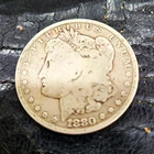 1880 Morgan Silver Dollar $1 90% Silver Business Strike Philadelphia KM#110