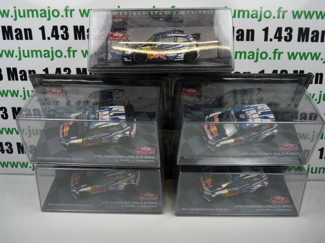 Voiture miniature Volkswagen Polo R WRC OGIER 2016 Ixo 1/43