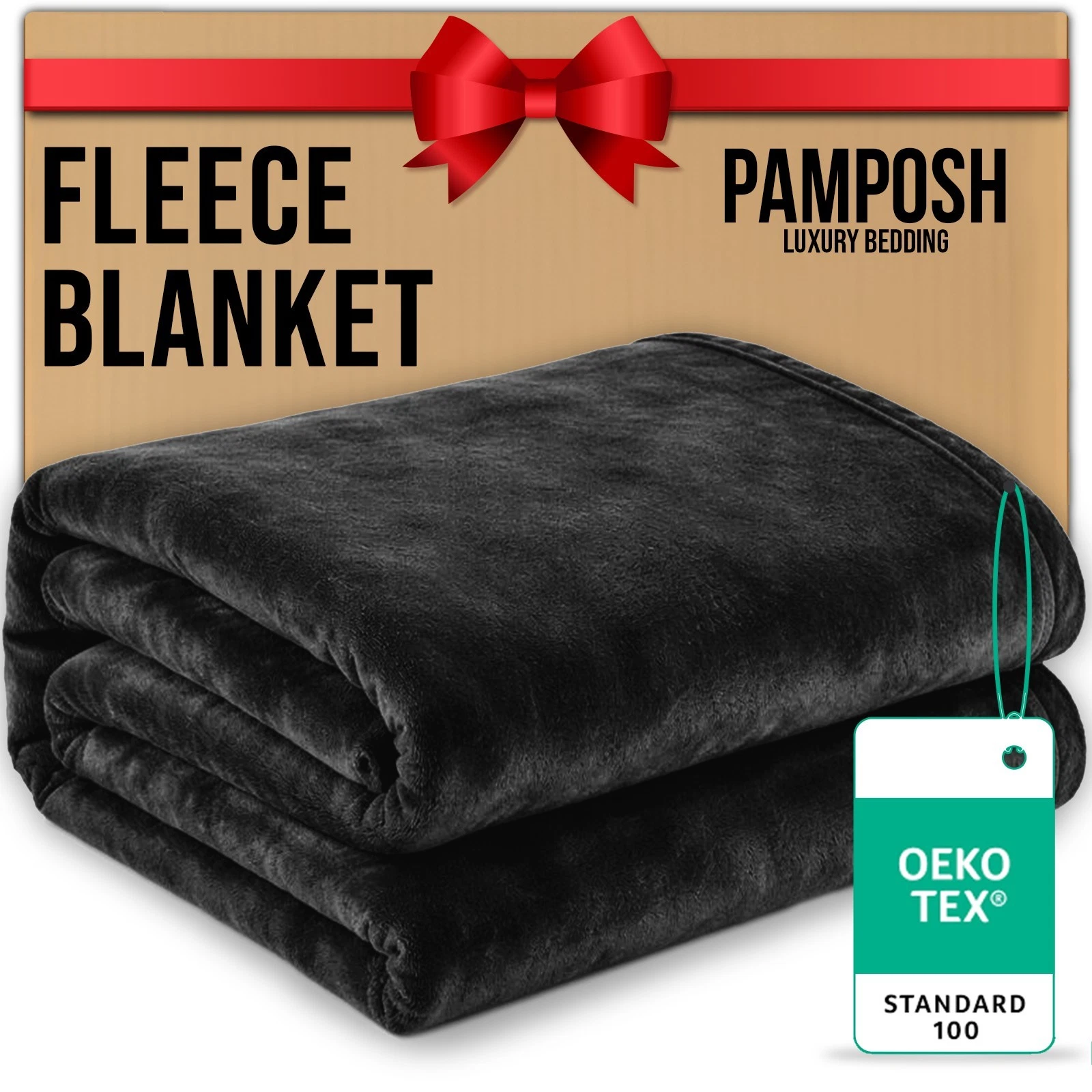 Pamposh Flannel Fleece Blanket - Lifestyle Image