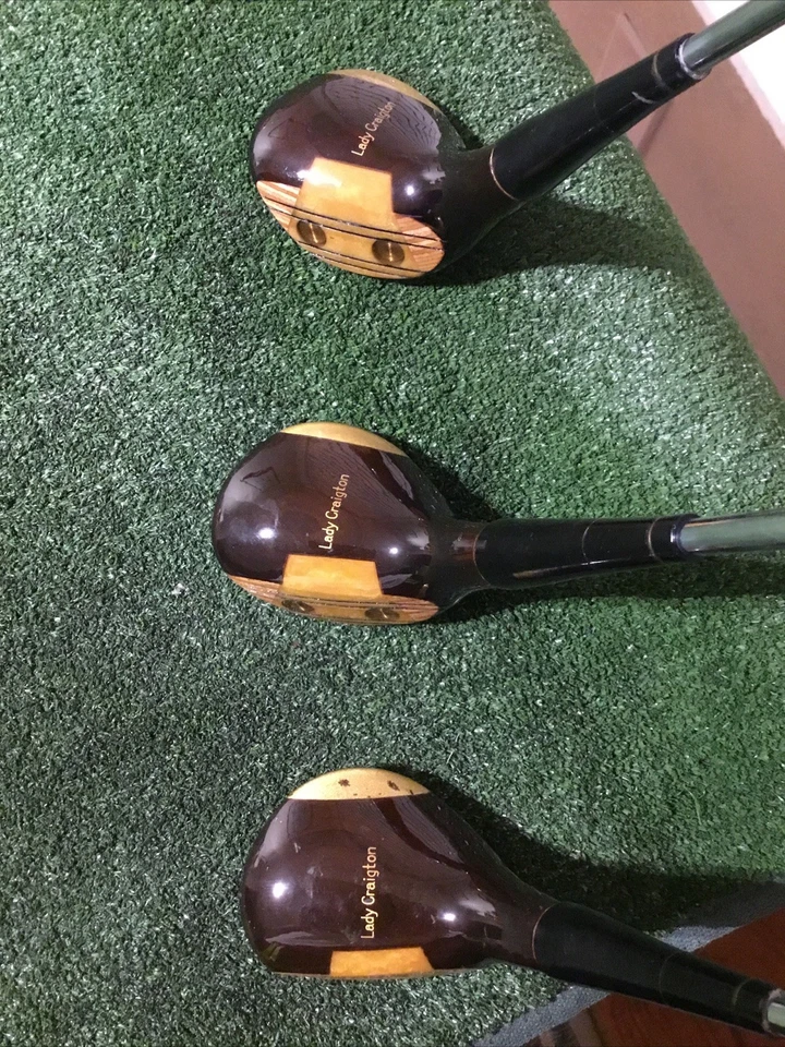 RAM Lady Craigton Woods Set (3W, 4W, 5W) RAM Lite Ladies Steel Shafts *VGC* - Image 4 of 4