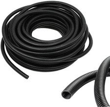 1/4 Inch Wire Loom Split Tubing - 16.5 ft Cor...