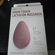 Munchkin Milkmakers Warm Touch Lactation Massager  new in box