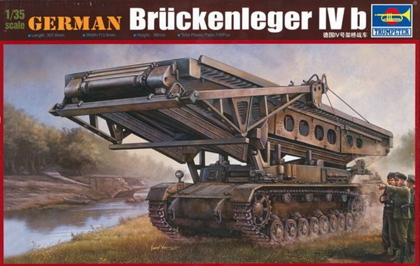 Trumpeter 00390 German BrüCkenleger Iv B BrüCkenlegepanzer 1:35 Neu & Ovp-image