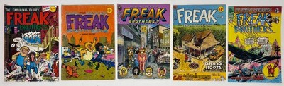 Vintage Underground Comix (6): Fabulous Furry Freak Brothers & Fat Freddy's Cat