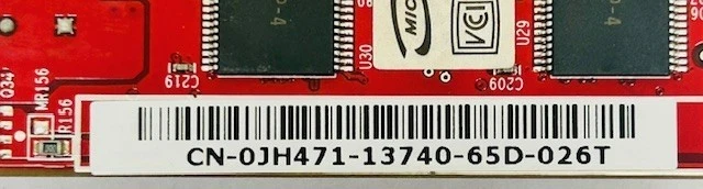 256MB Dell JH471 ATi Radeon X600 DVI / S-VID / VGA PCI-e Graphics Video Card - Image 2 of 4