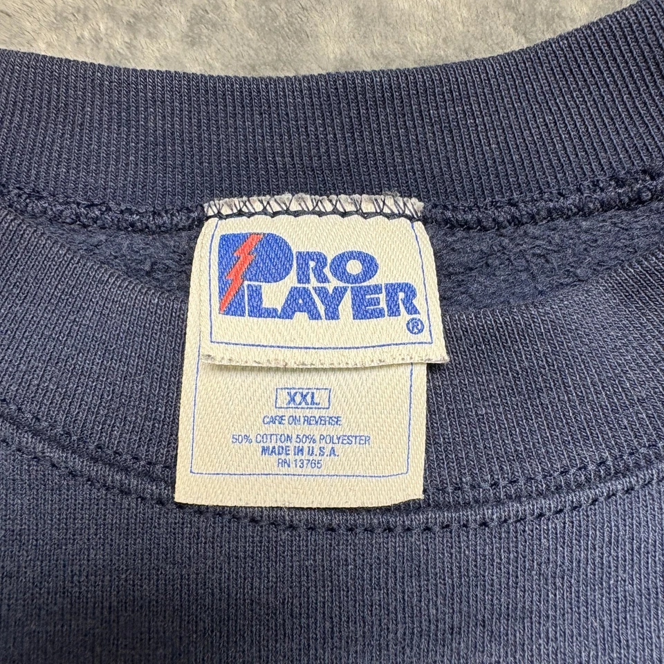 Sudadera De Colección Brooklyn Nets Para Hombres 2XL Azul Jugador Profesional Baloncesto NBA Algodón Foto 4 de 4