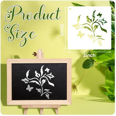 Craft Stencils for DIY Projects - Flower & Plant Designs