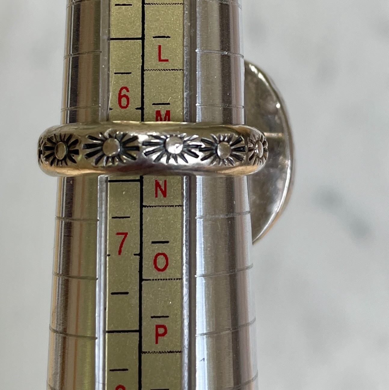 D. Robert Smith Signed SS Ring~ Native American, … - image 15