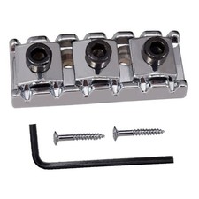 R3 Electric Guitar String Locking Nut for Floyd Rose Tremolo Bridge 43mm Chrome
