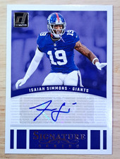 Isaiah Simmons (AUTO) 👽 2024 Donruss - Signature Series - Giants