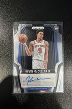 2024-25 Panini Prizm Black - Rookie Signatures Kevin McCullar Jr. #RS-KMJ Rookie