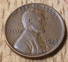 Lincoln Wheat Cent 1933 P  VF #4