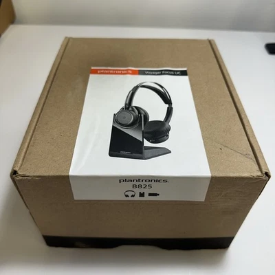 Auriculares sobre la oreja Plantronics B825 Voyager Focus UC - negros - Imagen 1 de 4