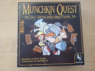 Munchkin Quest - Pegasus - Brettspiele-Sammlung-Konvolut-Boardgames