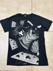 Vintage Marvel Shirt Adult Small Black Gambit X Men Comics Mad Engine Y2K Mens