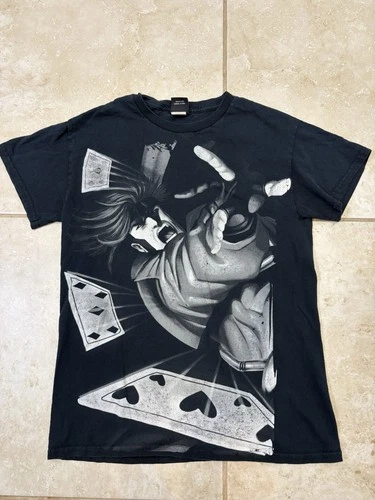 Vintage Marvel Shirt Adult Small Black Gambit X Men Comics Mad Engine Y2K Mens