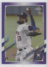2021 Topps Chrome Purple Refractor 167/299 Cristian Javier #92 0t2c