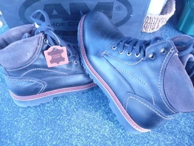 TOLLE NEUE AM Leder Halbschuhe, Gr. 41, SUPER Bequem in OVP, TOP Outdoorschuhe! - Bild 1 von 4