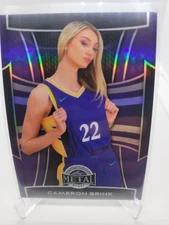 2025 Leaf Metal Women of Sport Cameron Brink 3/6 Purple Prizm Color Match